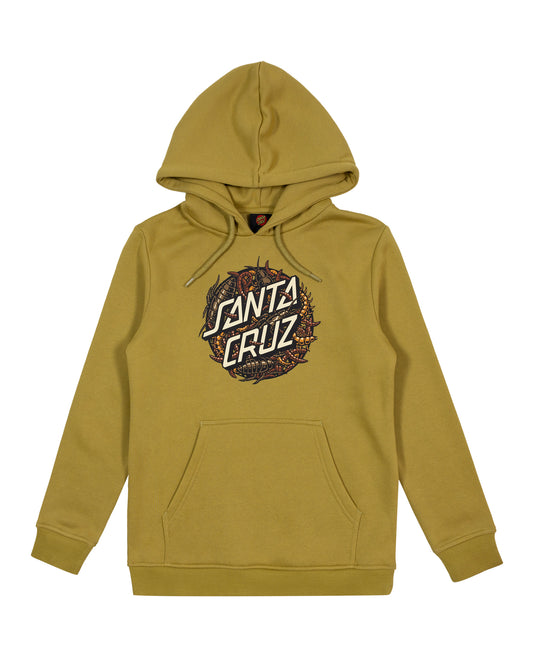 Santa Cruz Bug Dot Front Hoodie Moss