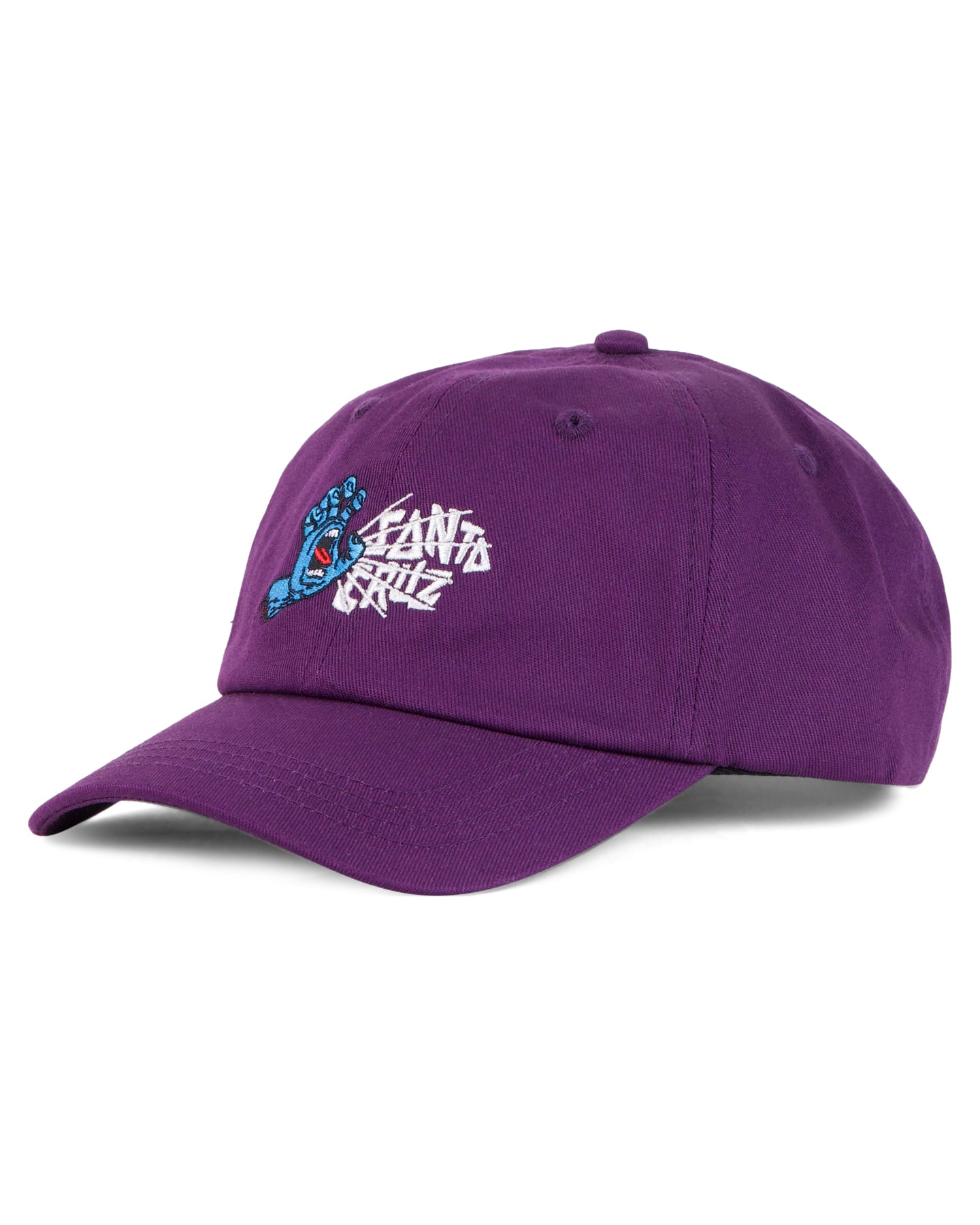 Santa Cruz Yelling Hand Dad Cap Purple