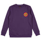 Santa Cruz Classic Dot Chest Sweater Purple