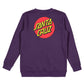 Santa Cruz Classic Dot Chest Sweater Purple