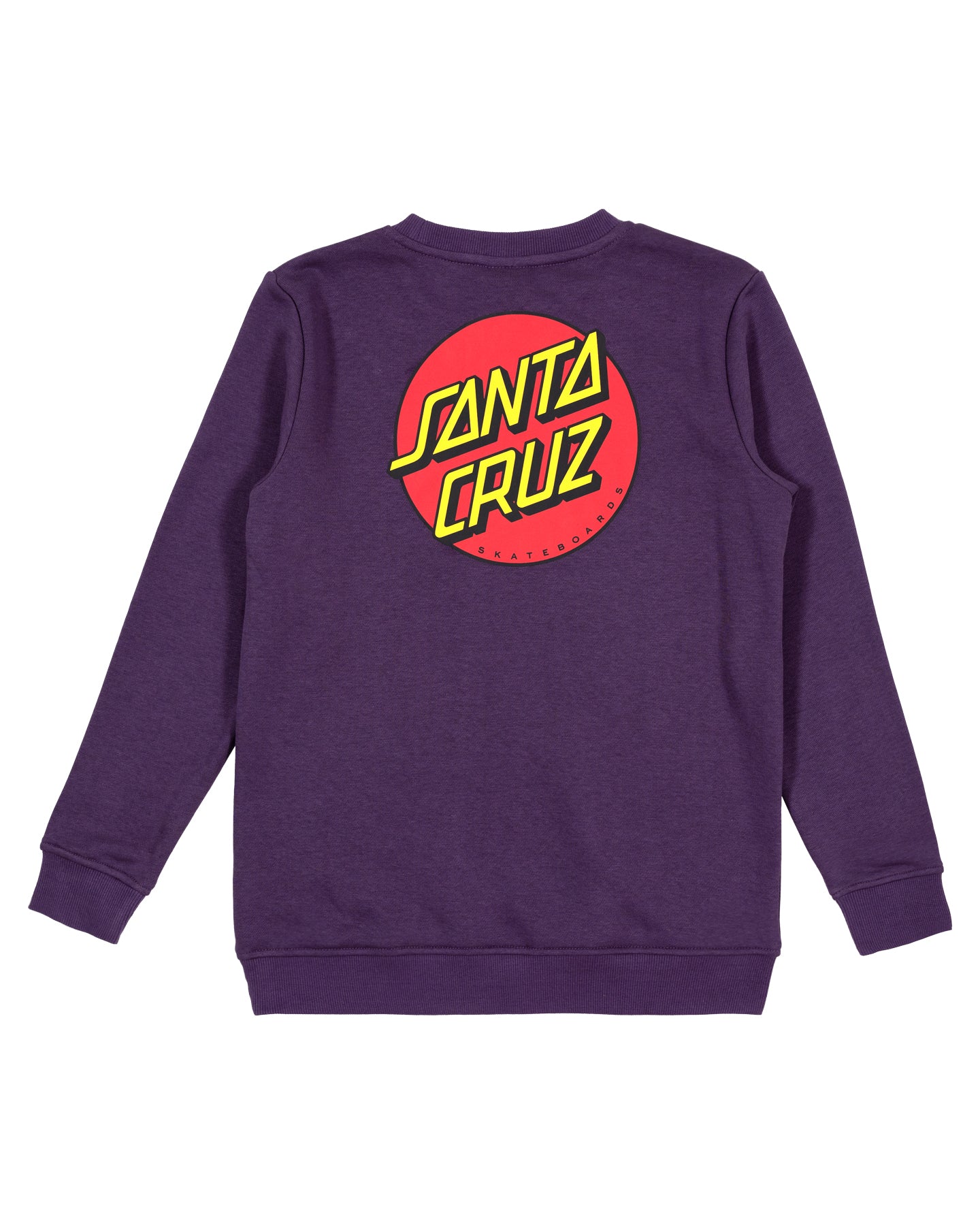 Santa Cruz Classic Dot Chest Sweater Purple