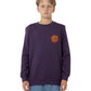 Santa Cruz Classic Dot Chest Sweater Purple