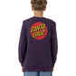 Santa Cruz Classic Dot Chest Sweater Purple