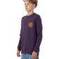 Santa Cruz Classic Dot Chest Sweater Purple