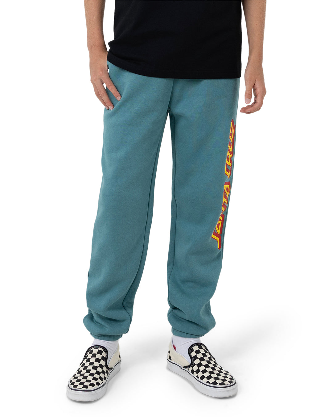 Santa Cruz Classic Strip Track Pant Ocean