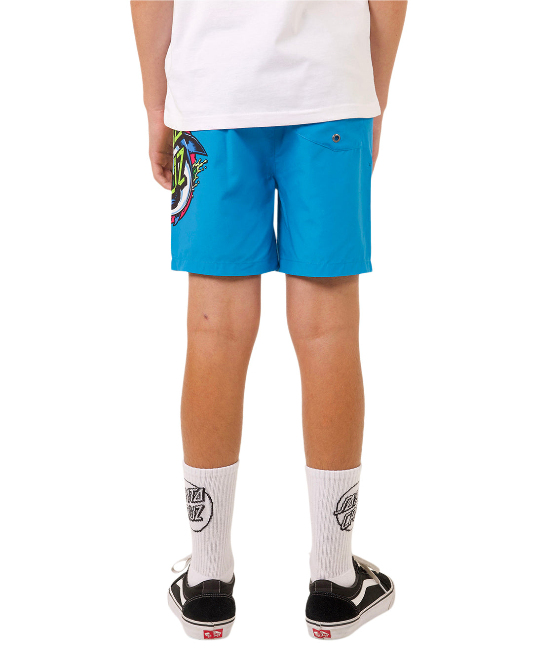 Santa Cruz Shark Dot Boardshort Turquoise