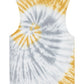 Santa Cruz Vivid Dot Mono Front Muscle Tee Tan Tie Dye