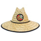 Santa Cruz Beware Dot Straw Hat