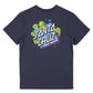 Santa Cruz Johnson Beast Dot Stack Tee Navy