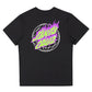 Santa Cruz Global Flame Dot Tee Black