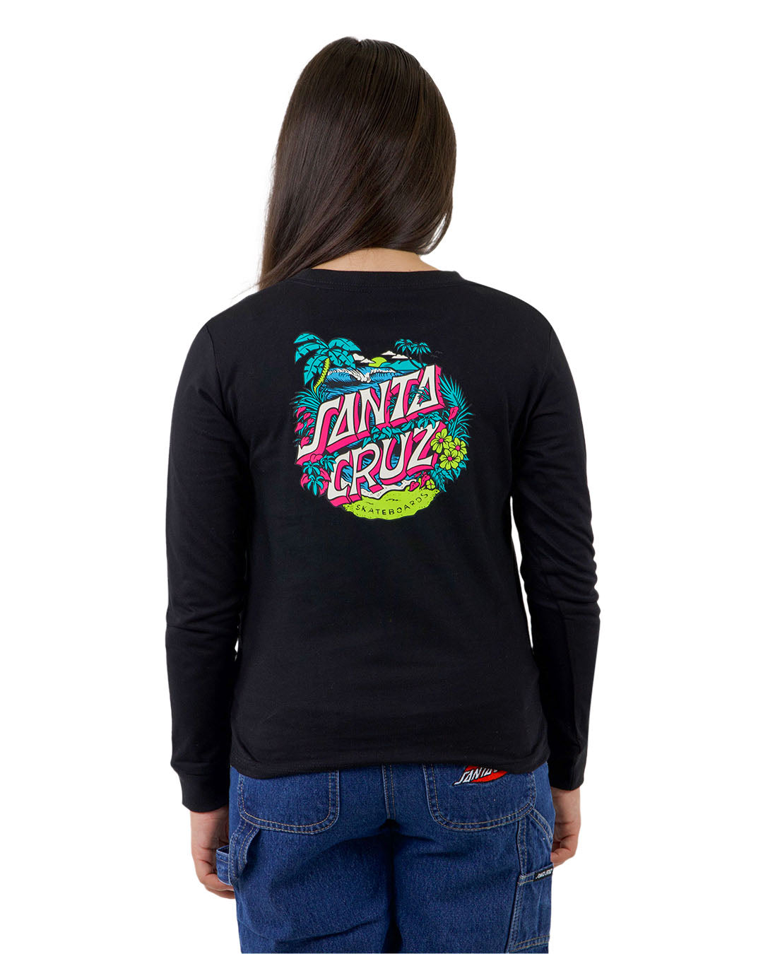 Santa Cruz Aloha Stack Chest Long Sleeve Tee