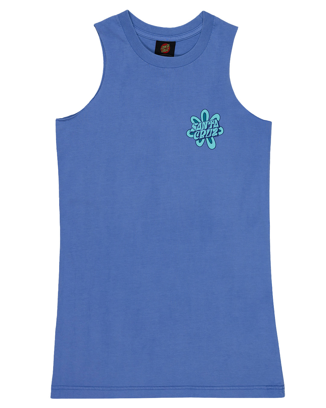 Santa Cruz Vibes Chest Muscle Dress Blue