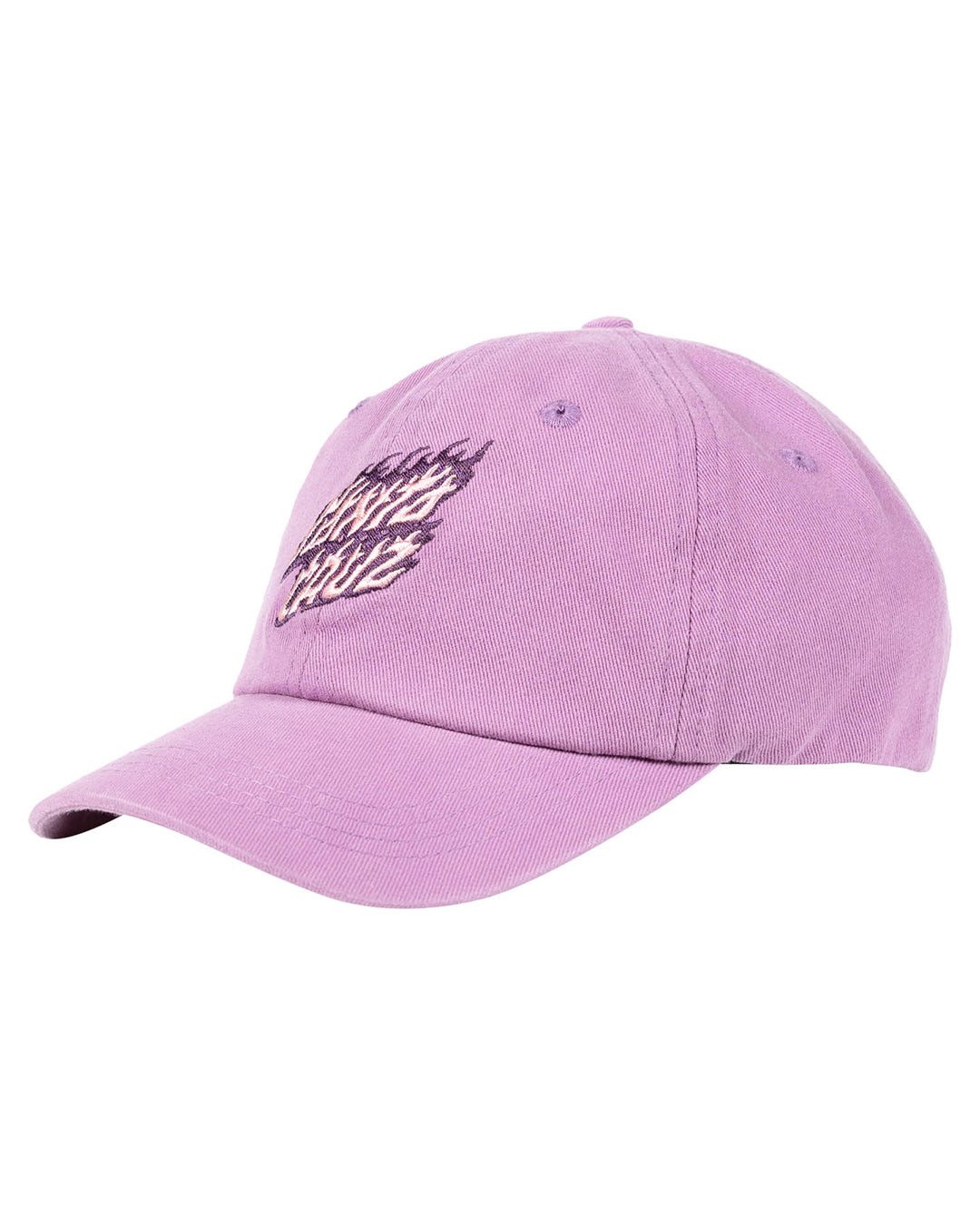 Santa Cruz Flaming Stack Cap Purple