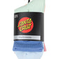 Santa Cruz Opus Dot Mid Sock 2 Pack Blue Tie Dye | Pink Tie Dye