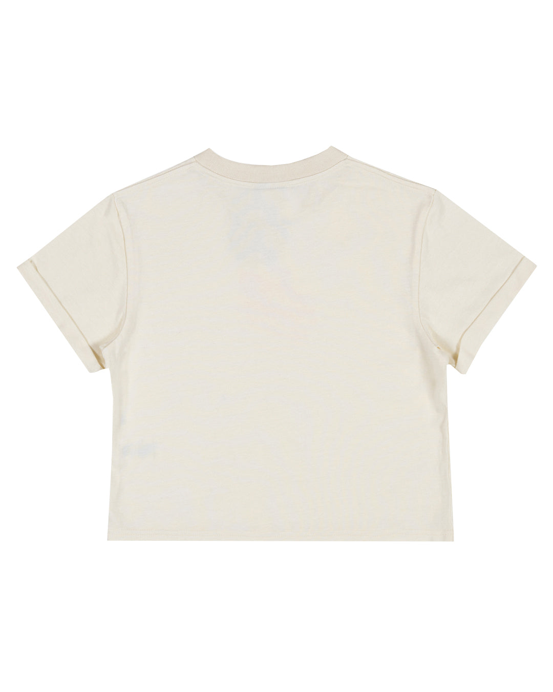 Santa Cruz Flame Dot Mono Front Tee Cream