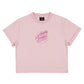 Santa Cruz Flame Dot Mono Front Tee Pink