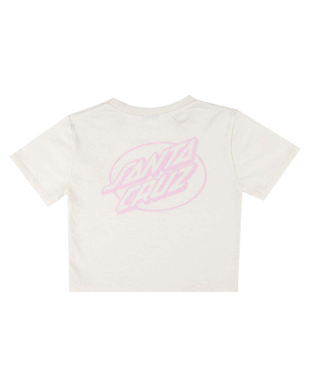 Santa Cruz Oval Dot Tee Cream