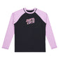 Santa Cruz Vibes Frill Rash Guard Black | Purple