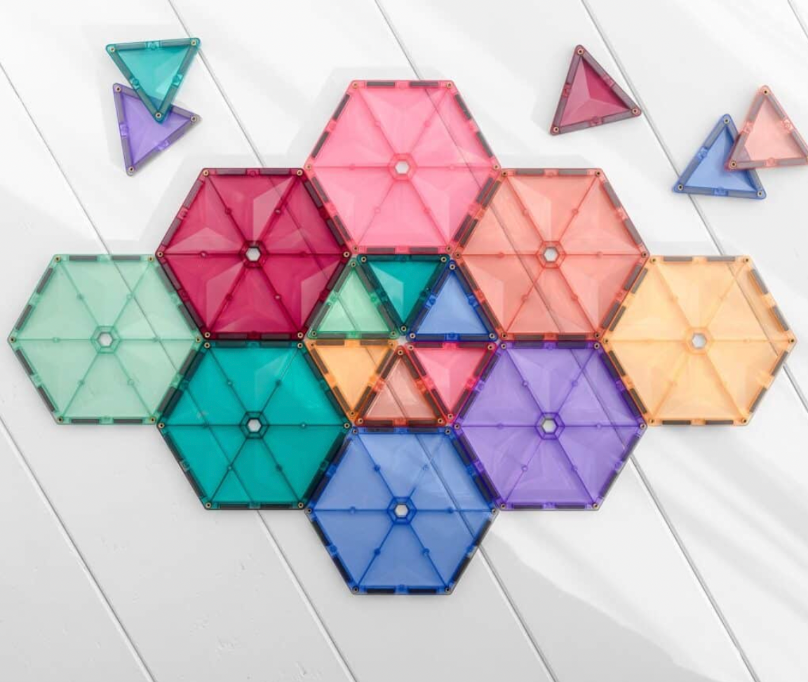 Connetix Pastel Geometry Pack 40 pc