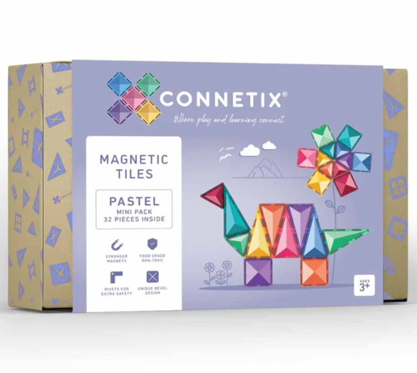 Connetix Pastel Mini Pack 32 pc