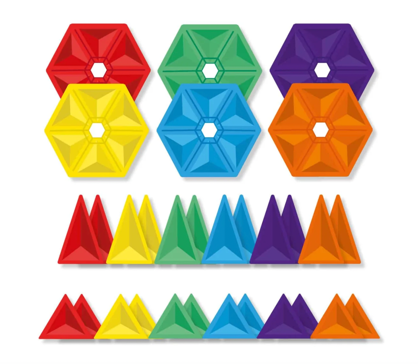 Connetix Rainbow Geometry Pack 30 pc