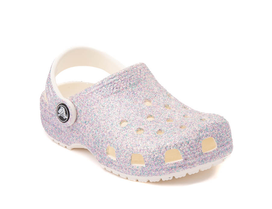 Crocs Classic Glitter Clog Kids Mystic Glitter