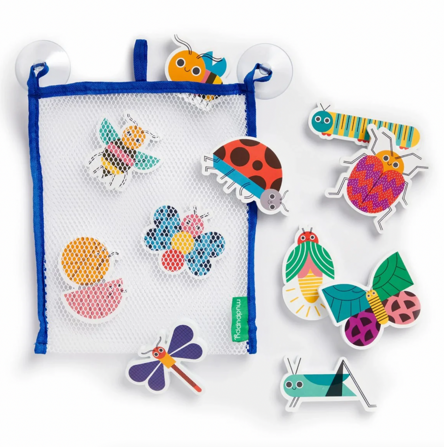 Bug Out Stickable Foam Bath Shapes