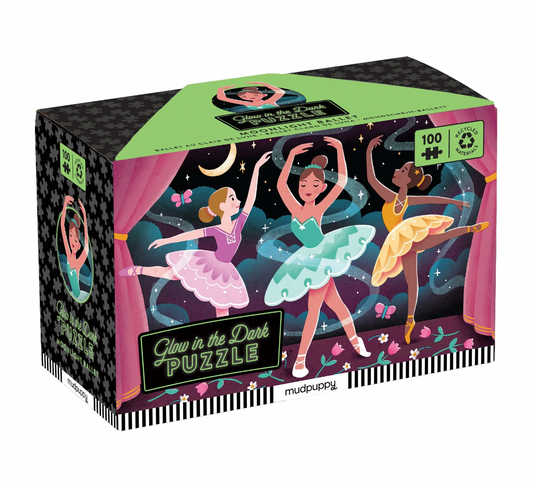 Glow in the Dark Moonlight Ballet Puzzle 100pce