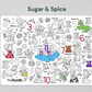 Hey Doodle Sugar & Spice Playmat Large