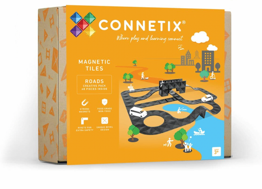 Connetix Creative Roads Pack 48 pc