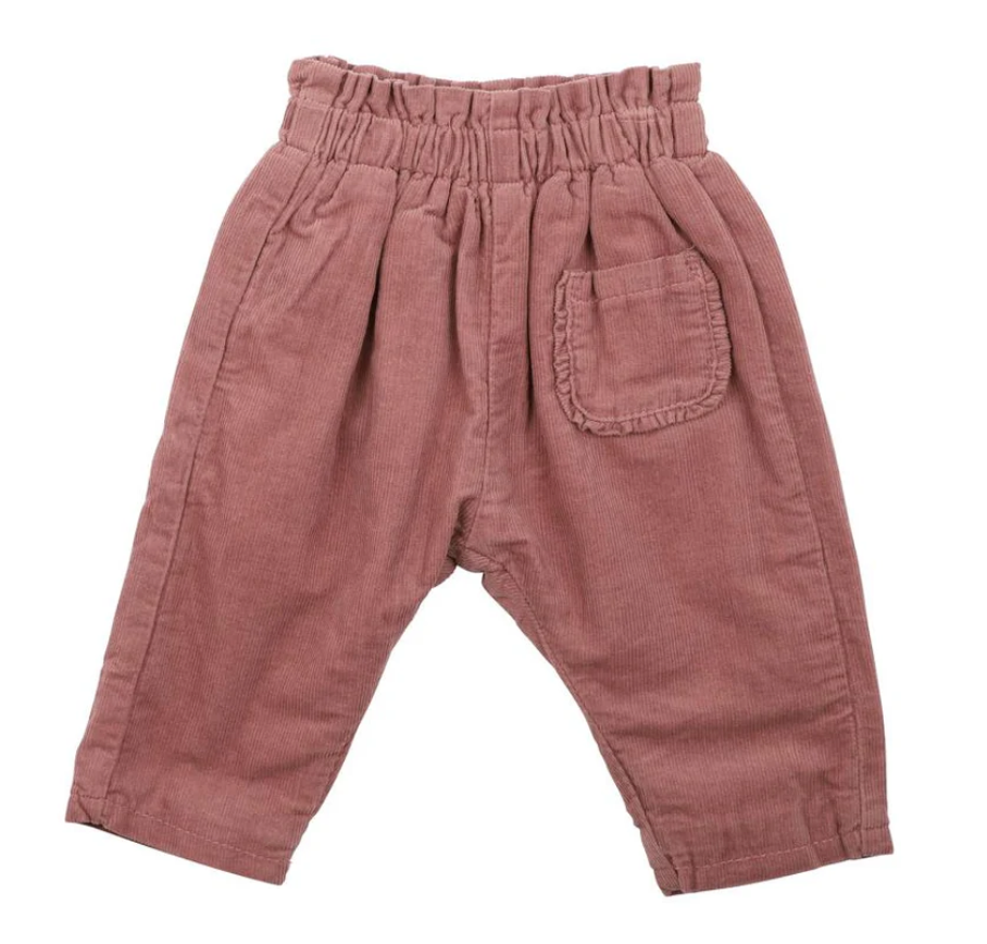 Minihaha Paperbag Pants Dusky Pink