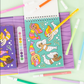 Colouring Set Colour By Numbers Mermaids & Friends