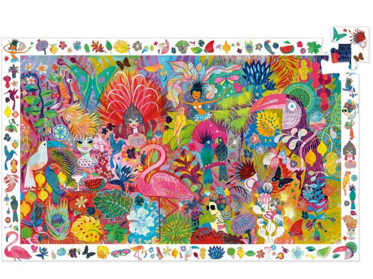 Rio Carnaval Observation Puzzle 200pce