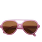 Grech & Co Aviator Classic Polarised Baby Sunglasses Mauve Rose