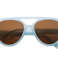 Grech & Co Aviator Classic Polarised Baby Sunglasses Sky Blue