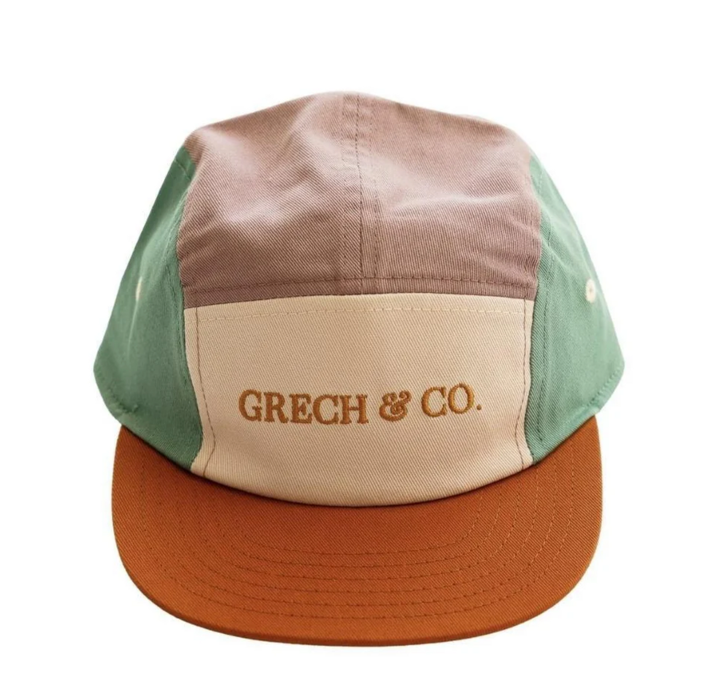 Grech & Co 5 Panel Cap Burlwood / Shell