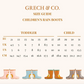 Grech & Co Children's Rain Boot Rainbow Stone