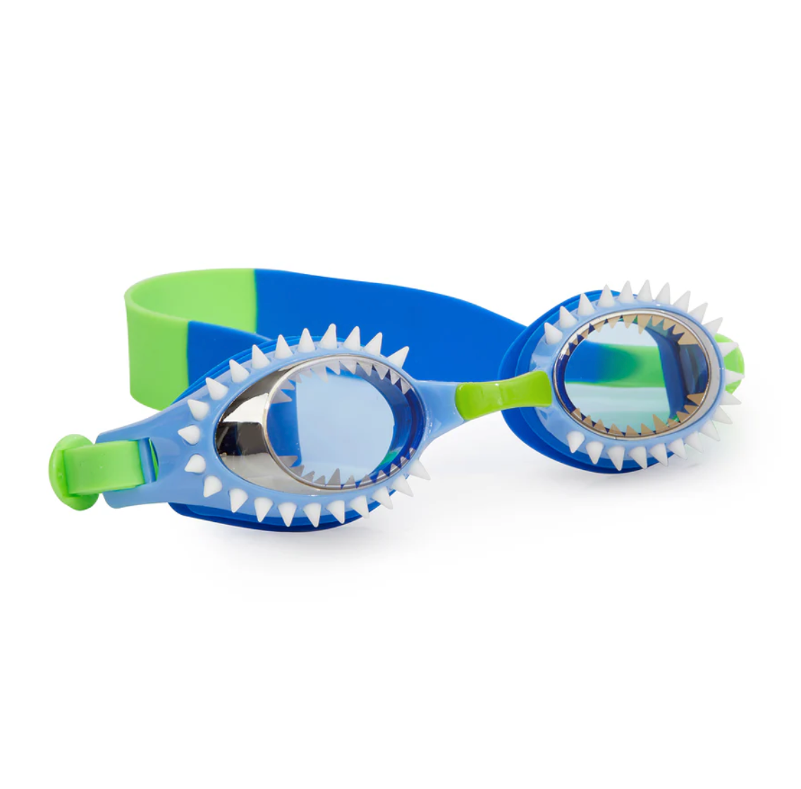 Bling2O Fish-N-Chips Hammerhead Blue Swim Goggles