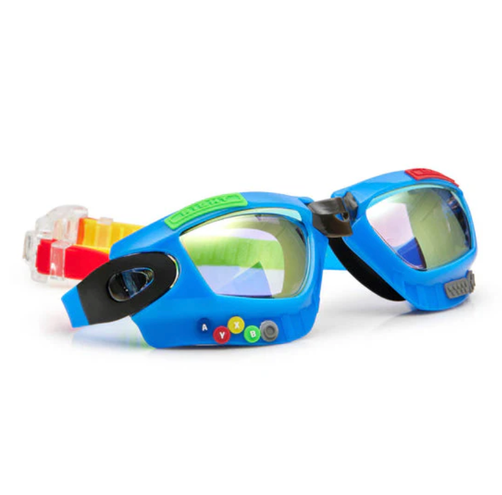 Bling2O Gamer Console Blue Swim Goggles