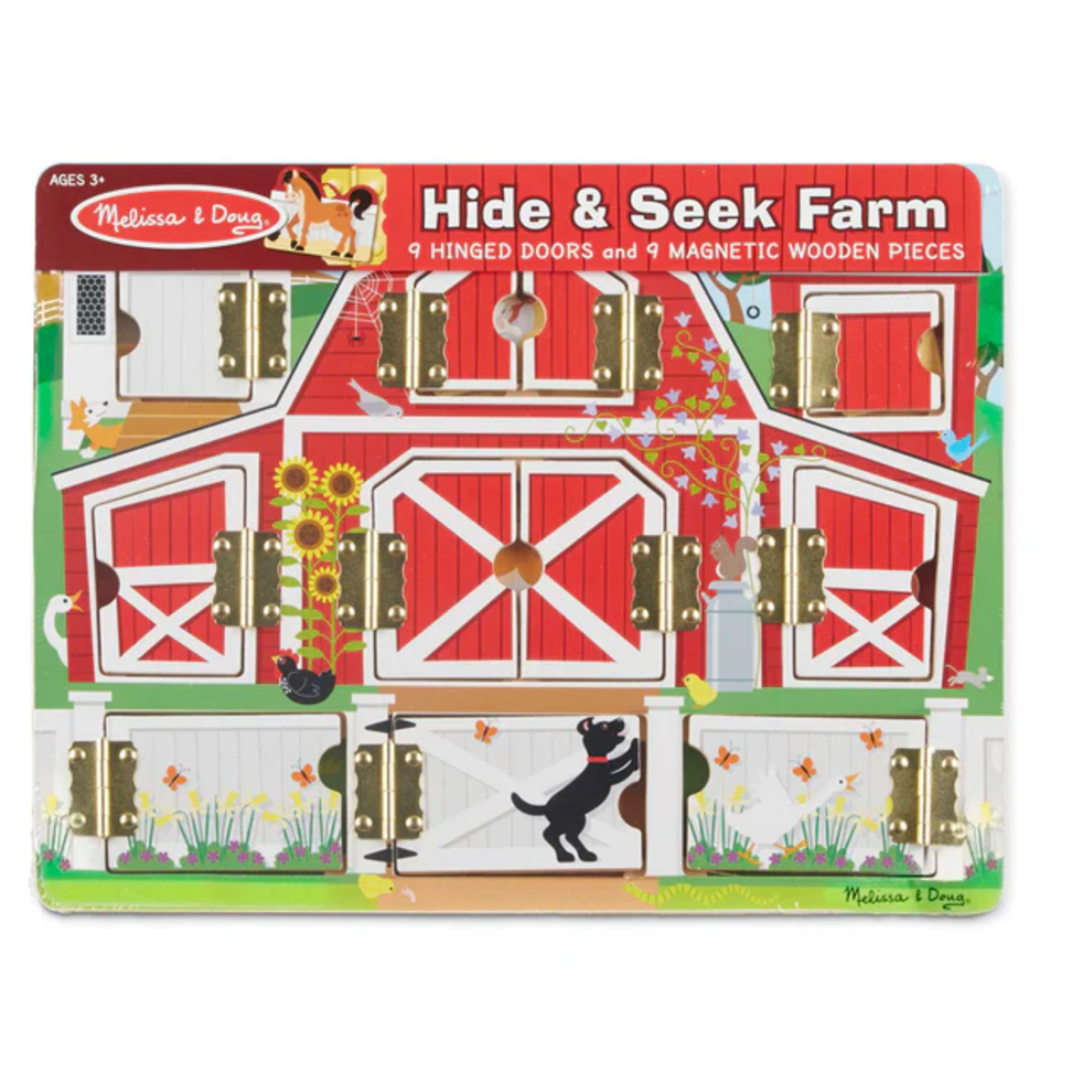 Melissa & Doug Magnetic Farm Hide & Seek