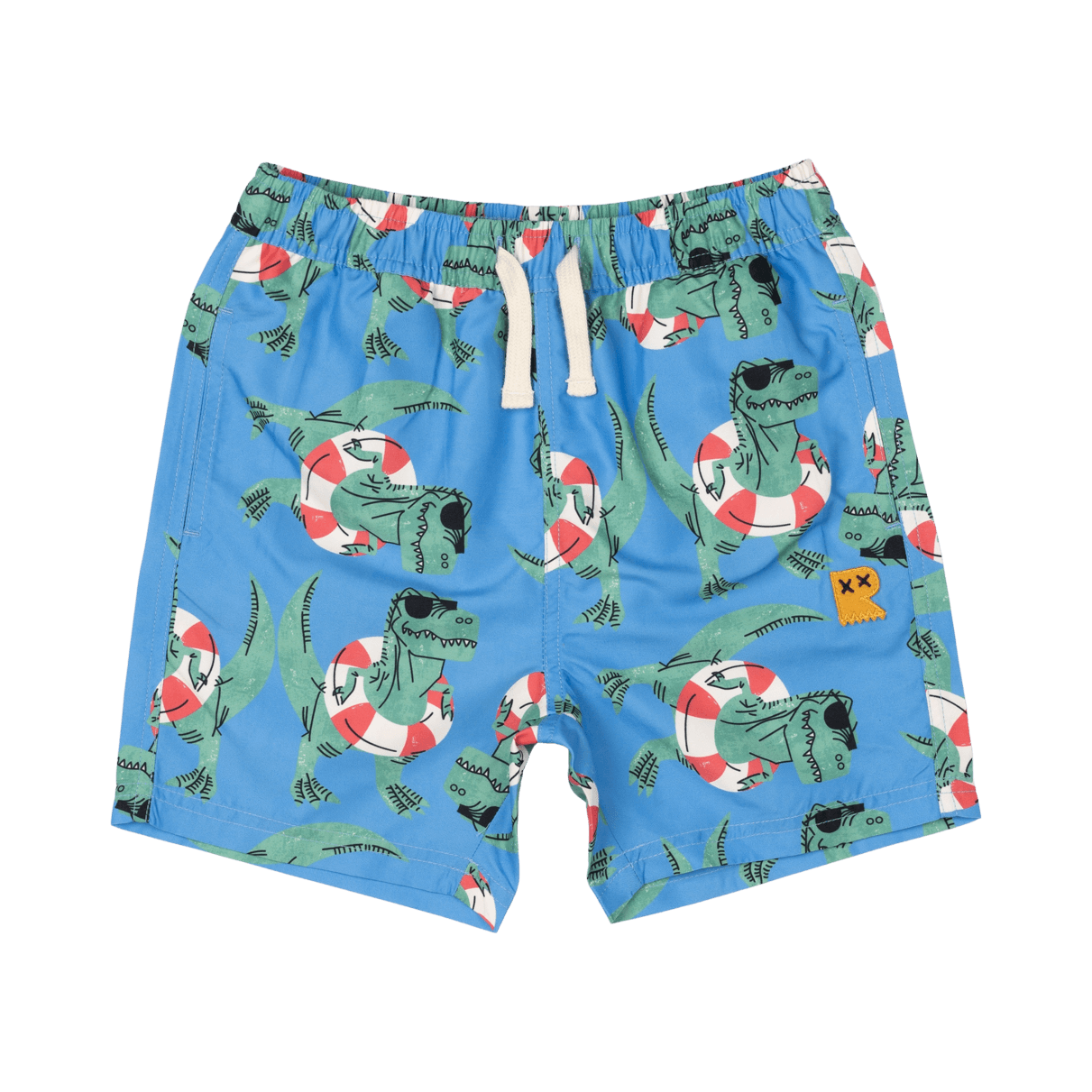 Rock Your Kid Dino Swim Boardshorts