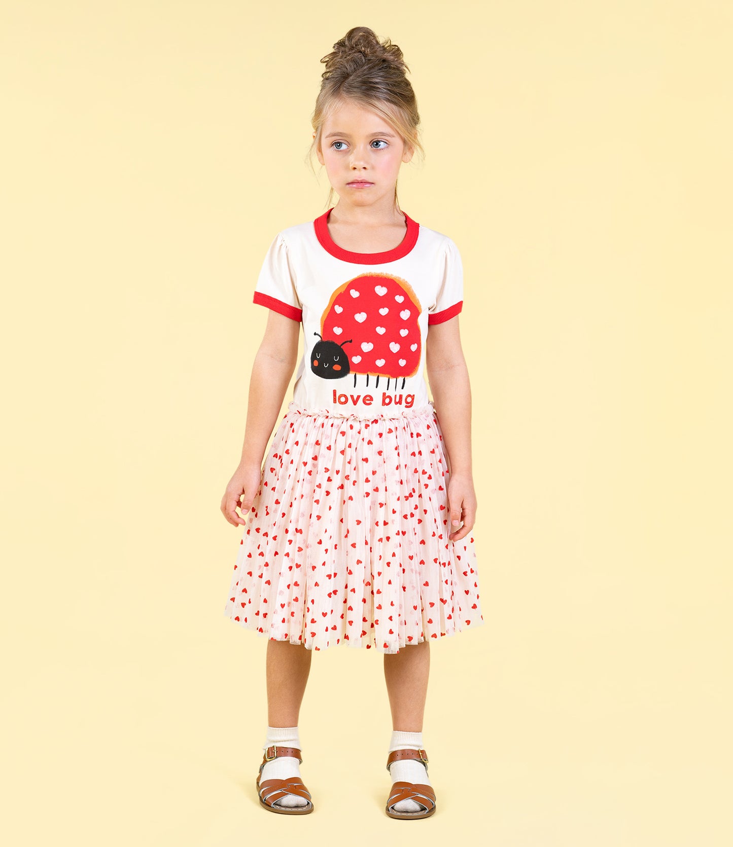 Rock Your Kid Love Bug Circus Dress