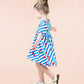 Rock Your Kid Cherry Stripes Dress