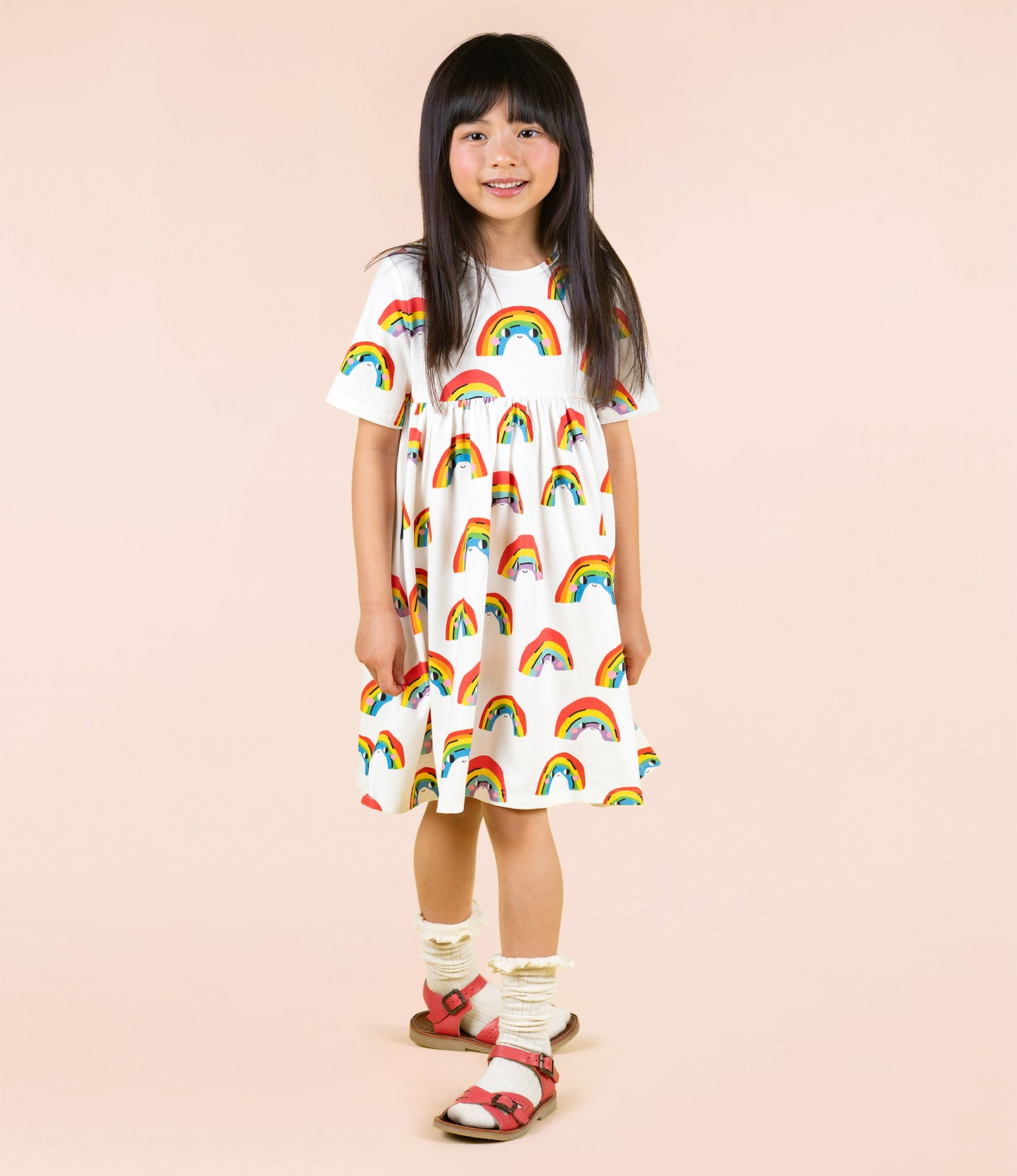 Rock Your Kid Over The Rainbow Dress