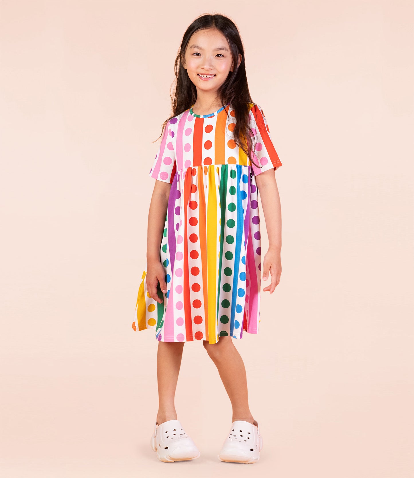 Rock Your Kid Rainbow Drops Dress