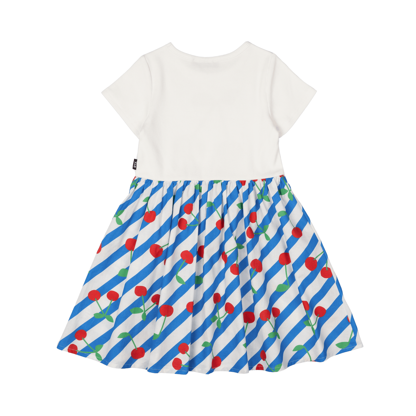 Rock Your Kid Cherry Stripes T-shirt Dress