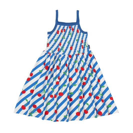 Rock Your Kid Cherry Stripes Sun Dress