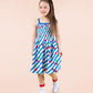 Rock Your Kid Cherry Stripes Sun Dress