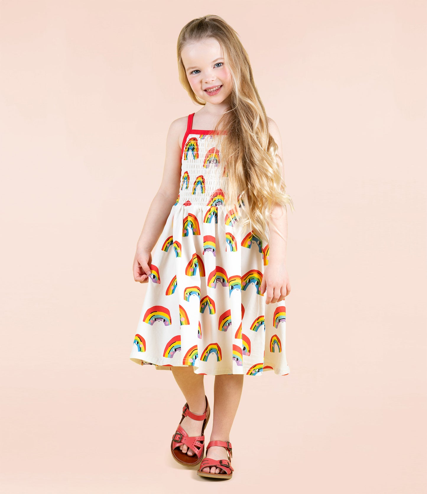 Rock Your Kid Over The Rainbow Sun Dress