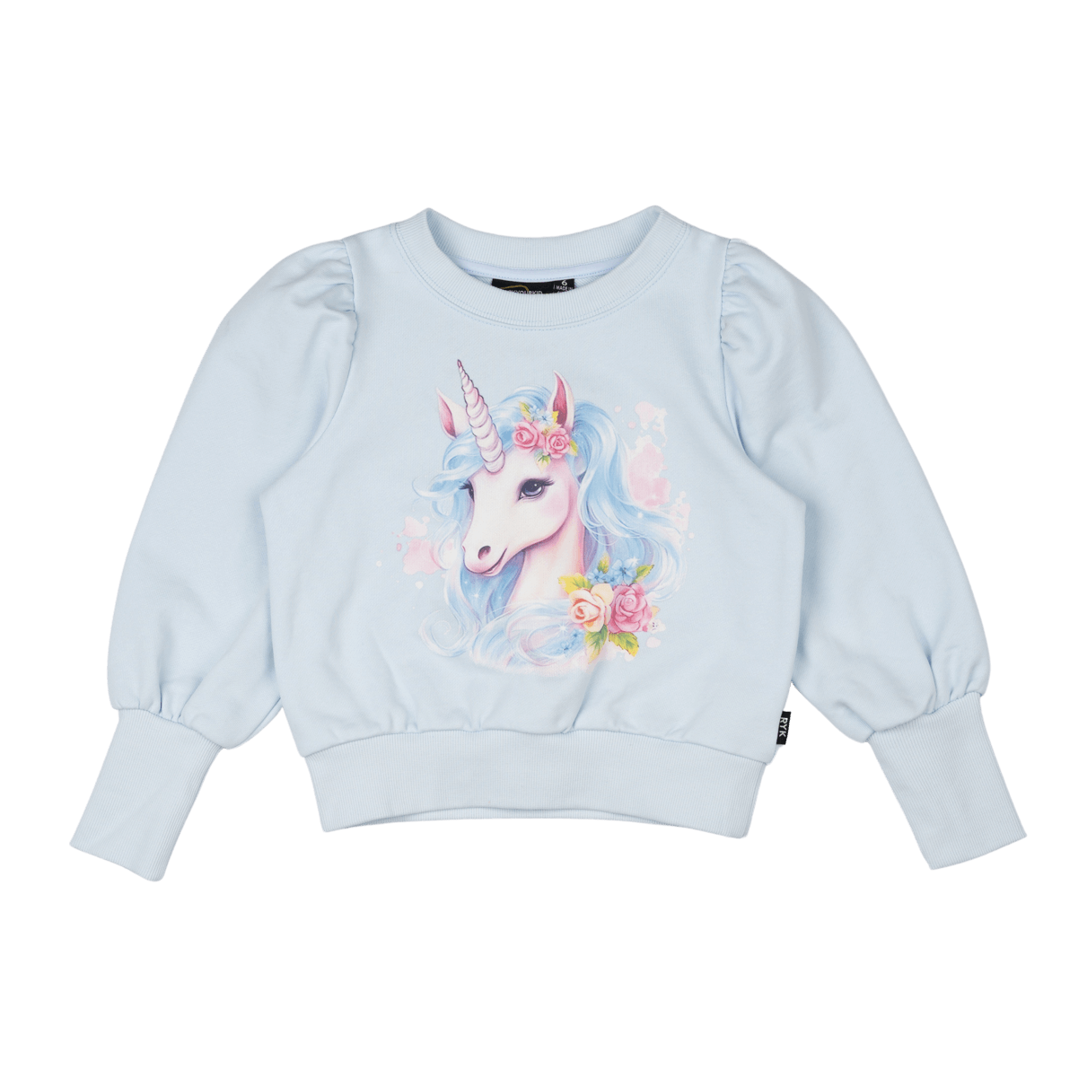 Rock Your Kid Blue Unicorn Sweatshirt